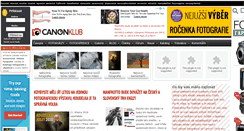 Desktop Screenshot of canonklub.cz